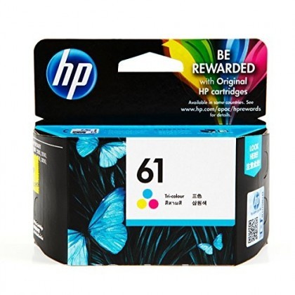 HP 61 Tri-color Original Ink Cartridge (CH562WA)